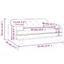 Dunkelgraues Kindersofa aus Samt, 70x45x30 cm von vidaXL, Baby- und Kleinkindmöbel - Ref: Foro24-3196295, Preis: 81,65 €, Rab...