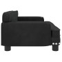 Black velvet children's sofa 70x45x30 cm by vidaXL, Baby and Toddler Furniture - Ref: Foro24-3196297, Price: 92,03 €, Discoun...