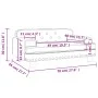 Kindersofa aus schwarzem Samt, 70x45x30 cm von vidaXL, Baby- und Kleinkindmöbel - Ref: Foro24-3196297, Preis: 90,23 €, Rabatt: %