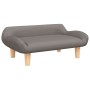 Sofá para niños de tela gris taupé 70x40x24 cm by vidaXL, Baby and Toddler Furniture - Ref: Foro24-3196347, Price: 80,11 €, D...