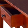 Classic brown mahogany solid wood console table 90x30x75cm by vidaXL, Side tables - Ref: Foro24-288892, Price: 129,68 €, Disc...