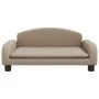 Cappuccino-Kindersofa aus Kunstleder, 70 x 45 x 30 cm von vidaXL, Baby- und Kleinkindmöbel - Ref: Foro24-3196367, Preis: 82,4...
