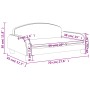 Cappuccino-Kindersofa aus Kunstleder, 70 x 45 x 30 cm von vidaXL, Baby- und Kleinkindmöbel - Ref: Foro24-3196367, Preis: 82,4...
