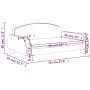 Cappuccino-Kindersofa aus Kunstleder, 70 x 45 x 30 cm von vidaXL, Baby- und Kleinkindmöbel - Ref: Foro24-3196367, Preis: 82,4...
