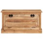 Banco zapatero madera de acacia maciza 85x40x45 cm