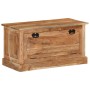 Banco zapatero madera de acacia maciza 85x40x45 cm