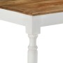 Mesa de comedor madera maciza de mango 110x60x76 cm en Mesas de cocina y de comedor | Comprar online en Foro24