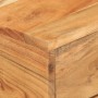 U-förmiger Beistelltisch aus massivem Akazienholz 45x30x61 cm von vidaXL, Seitentische - Ref: Foro24-289090, Preis: 82,63 €, ...