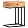 U-förmiger Beistelltisch aus massivem Akazienholz 45x30x61 cm von vidaXL, Seitentische - Ref: Foro24-289090, Preis: 82,63 €, ...