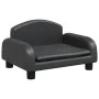Black Synthetic Leather Children's Sofa 50x40x30 cm by vidaXL, Baby and Toddler Furniture - Ref: Foro24-3196374, Price: 57,14...