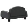 Black Synthetic Leather Children's Sofa 50x40x30 cm by vidaXL, Baby and Toddler Furniture - Ref: Foro24-3196374, Price: 57,14...