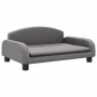Sofá para niños de cuero sintético gris 70x45x30 cm by vidaXL, Baby and Toddler Furniture - Ref: Foro24-3196366, Price: 78,84...