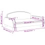 Sofá para niños de cuero sintético gris 70x45x30 cm by vidaXL, Baby and Toddler Furniture - Ref: Foro24-3196366, Price: 78,84...