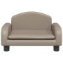 Cappuccino-Kindersofa aus Kunstleder, 50 x 40 x 30 cm von vidaXL, Baby- und Kleinkindmöbel - Ref: Foro24-3196378, Preis: 63,2...