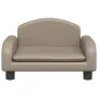 Cappuccino-Kindersofa aus Kunstleder, 50 x 40 x 30 cm von vidaXL, Baby- und Kleinkindmöbel - Ref: Foro24-3196378, Preis: 62,1...