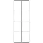 Black ESG aluminum and glass sliding door 76x205 cm by vidaXL, Doors for the home - Ref: Foro24-288064, Price: 185,35 €, Disc...