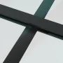 Schiebetür aus schwarzem ESG-Aluminium und Glas, 90 x 205 cm von vidaXL, Türen für zu Hause - Ref: Foro24-288065, Preis: 248,...