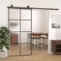 Schiebetür aus Aluminium und ESG-Schwarzglas, 102,5 x 205 cm von vidaXL, Türen für zu Hause - Ref: Foro24-288066, Preis: 229,...