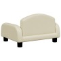 Cremefarbenes Kindersofa aus Kunstleder, 50 x 40 x 30 cm von vidaXL, Baby- und Kleinkindmöbel - Ref: Foro24-3196375, Preis: 6...