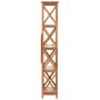 Solid acacia wood bookshelf with honey finish 60x30x160 cm by vidaXL, Bookcases and shelves - Ref: Foro24-289625, Price: 282,...
