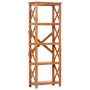 Solid acacia wood bookshelf with honey finish 60x30x160 cm by vidaXL, Bookcases and shelves - Ref: Foro24-289625, Price: 282,...