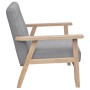Light gray fabric armchair by vidaXL, Armchairs - Ref: Foro24-242225, Price: 157,26 €, Discount: %