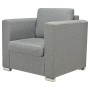 Hellgrauer Stoffsessel von vidaXL, Sessel - Ref: Foro24-243579, Preis: 217,65 €, Rabatt: %