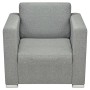 Hellgrauer Stoffsessel von vidaXL, Sessel - Ref: Foro24-243579, Preis: 217,65 €, Rabatt: %