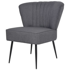 Dark gray fabric cocktail armchair by vidaXL, Armchairs - Ref: Foro24-244096, Price: 146,63 €, Discount: %
