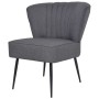 Dark gray fabric cocktail armchair by vidaXL, Armchairs - Ref: Foro24-244096, Price: 146,63 €, Discount: %