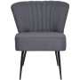 Dark gray fabric cocktail armchair by vidaXL, Armchairs - Ref: Foro24-244096, Price: 146,63 €, Discount: %