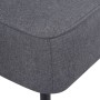 Dark gray fabric cocktail armchair by vidaXL, Armchairs - Ref: Foro24-244096, Price: 146,63 €, Discount: %