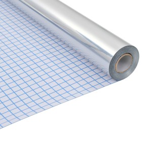 Lámina de privacidad de espejo reflectante autoadhesiva 0,9x5 m