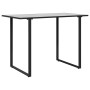 Conjunto de sofá de jardín 6 pcs Negro Acero