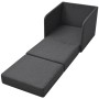 Dunkelgrauer umwandelbarer Sessel aus Stoff von vidaXL, Sessel - Ref: Foro24-243649, Preis: 256,86 €, Rabatt: %