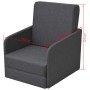 Dunkelgrauer umwandelbarer Sessel aus Stoff von vidaXL, Sessel - Ref: Foro24-243649, Preis: 256,86 €, Rabatt: %