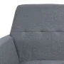 Sessel aus Stahl und hellgrauem Stoff von vidaXL, Sessel - Ref: Foro24-245519, Preis: 165,10 €, Rabatt: %