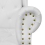 Sillón de respaldo alto cuero sintético blanco de vidaXL, Sillones - Ref: Foro24-243591, Precio: 441,55 €, Descuento: %