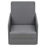 Umwandelbarer Sessel in hellgraues Stoffbett von vidaXL, Sessel - Ref: Foro24-243648, Preis: 239,46 €, Rabatt: %
