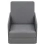 Umwandelbarer Sessel in hellgraues Stoffbett von vidaXL, Sessel - Ref: Foro24-243648, Preis: 220,14 €, Rabatt: %