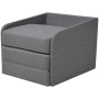 Umwandelbarer Sessel in hellgraues Stoffbett von vidaXL, Sessel - Ref: Foro24-243648, Preis: 239,46 €, Rabatt: %