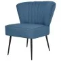 Blue fabric cocktail armchair by vidaXL, Armchairs - Ref: Foro24-244098, Price: 157,86 €, Discount: %