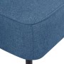 Sillón de cóctel tela azul de vidaXL, Sillones - Ref: Foro24-244098, Precio: 160,17 €, Descuento: %