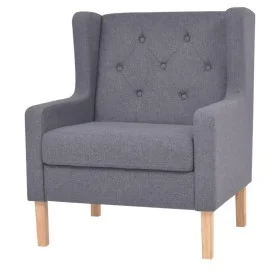 Gray fabric armchair by vidaXL, Armchairs - Ref: Foro24-245452, Price: 210,73 €, Discount: %