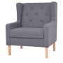 Grauer Stoffsessel von vidaXL, Sessel - Ref: Foro24-245452, Preis: 214,39 €, Rabatt: %