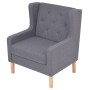 Grauer Stoffsessel von vidaXL, Sessel - Ref: Foro24-245452, Preis: 214,39 €, Rabatt: %