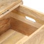 Solid mango wood trunk 90x40x45 cm by vidaXL, Storage trunks - Ref: Foro24-289635, Price: 179,32 €, Discount: %