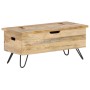 Solid mango wood trunk 90x40x45 cm by vidaXL, Storage trunks - Ref: Foro24-289635, Price: 179,32 €, Discount: %