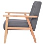 Dark gray fabric armchair by vidaXL, Armchairs - Ref: Foro24-244651, Price: 170,28 €, Discount: %