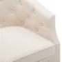 Sillón de tela beige de vidaXL, Sillones - Ref: Foro24-247002, Precio: 177,27 €, Descuento: %